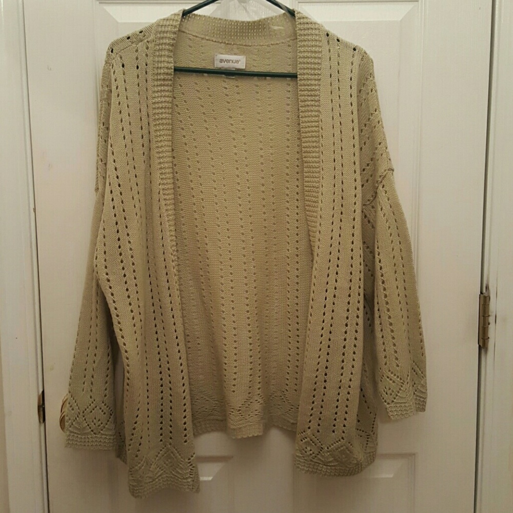 Tan Cardigan